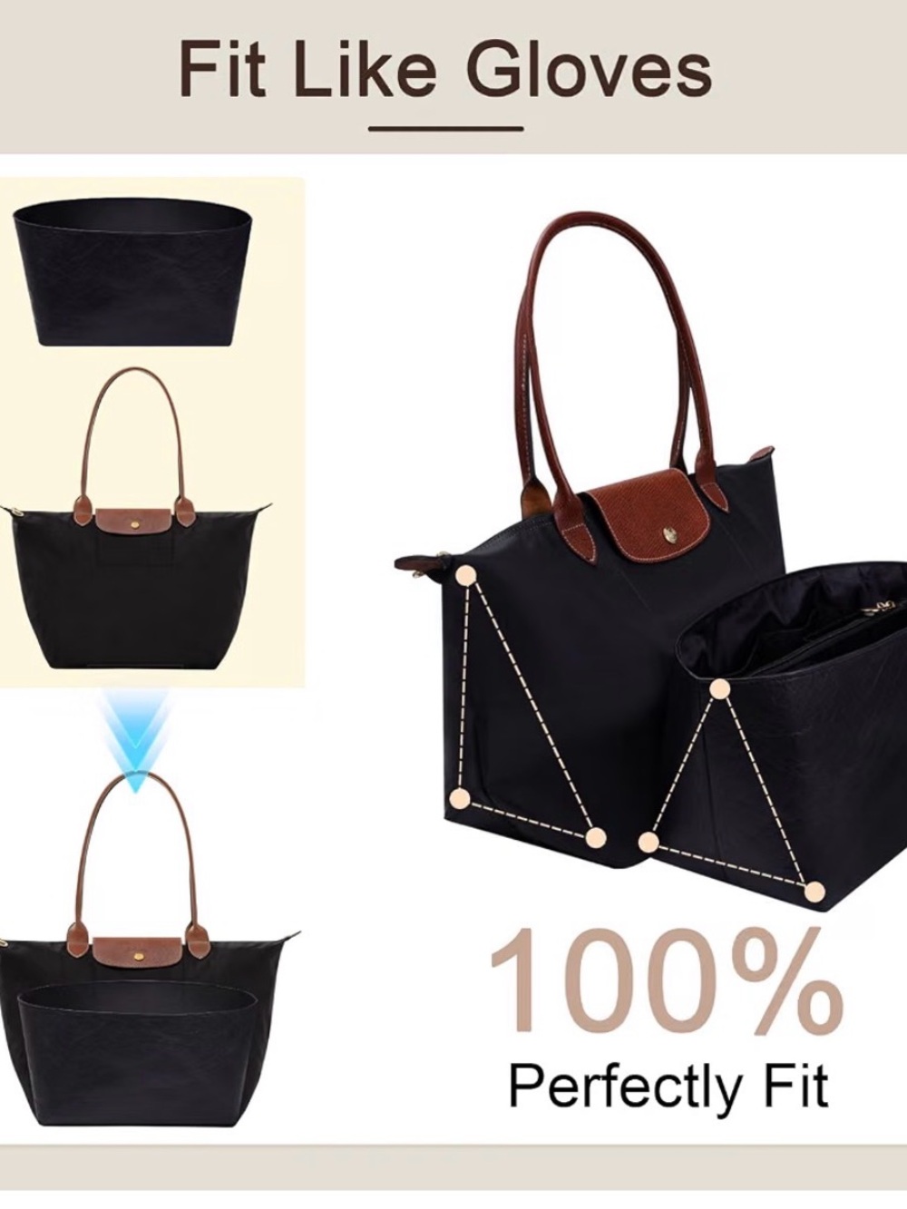 Longchamp Large Le Pliage Tote - Picture 9 of 11